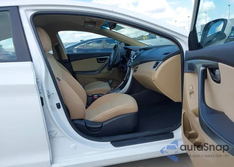 2013 Hyundai Elantra Gls z USA, uszkodzony, nr VIN 5NPDH4AE1DH291452